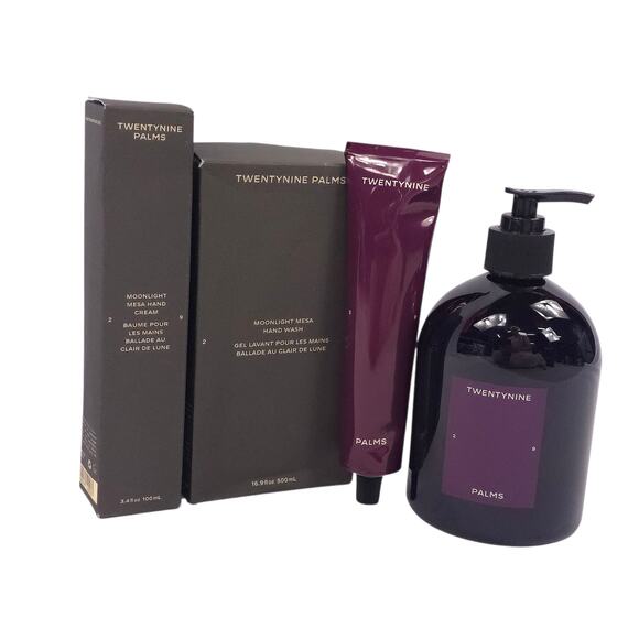 Twentynine Palms Moonlight Mesa Hand Wash 500mL & Hand Cream 100mL Set - Picture 1 of 6